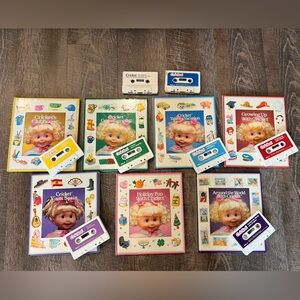 Vintage Cricket Books & Tapes- 7 Books & 7 Tapes